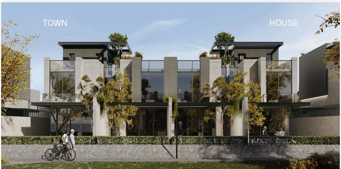 واجهة المباني والمداخل في Yellow Residence
